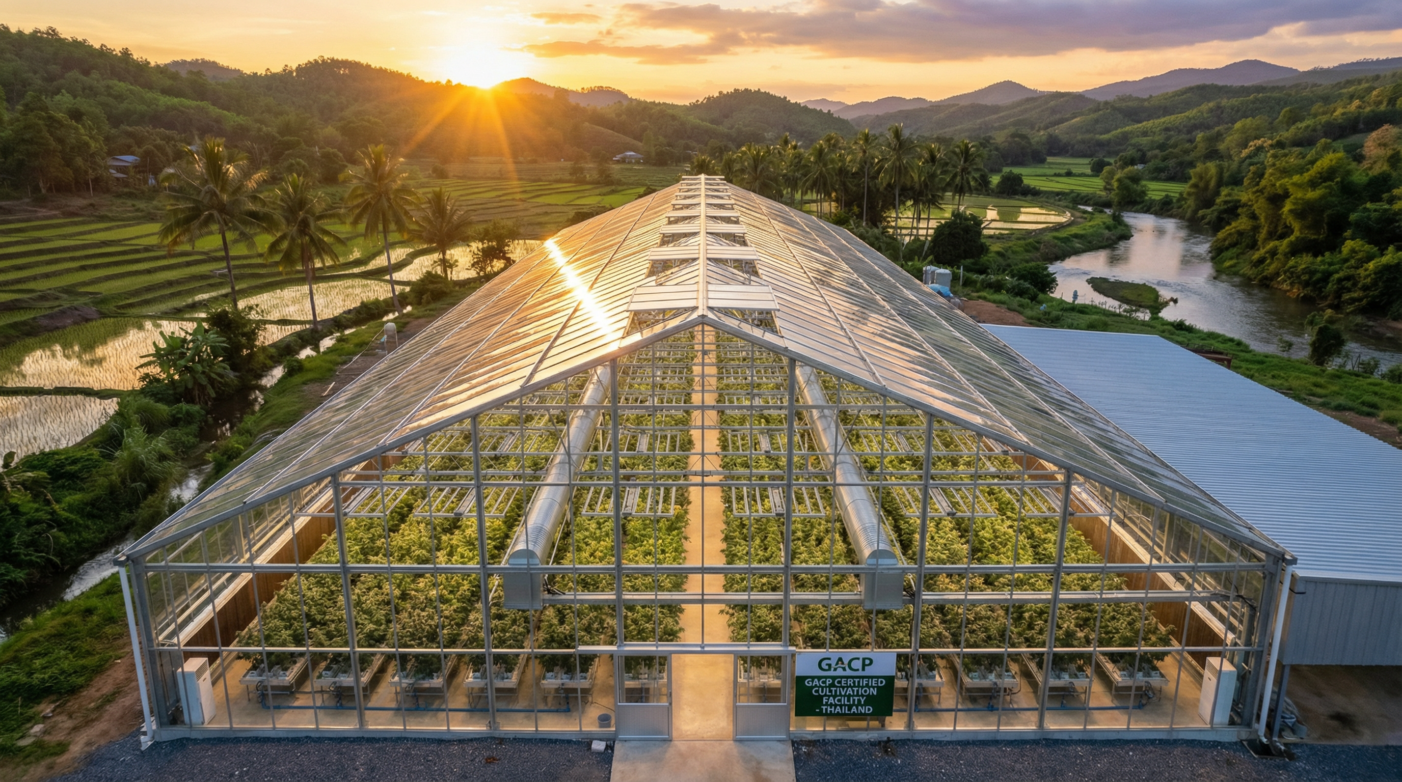 GACP Certified Cultivation Facility in Thailand